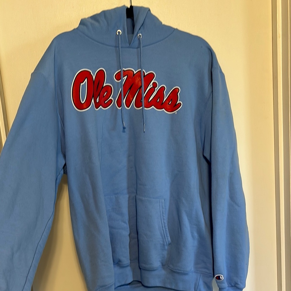 Champion Blue Ole Miss Hoodie